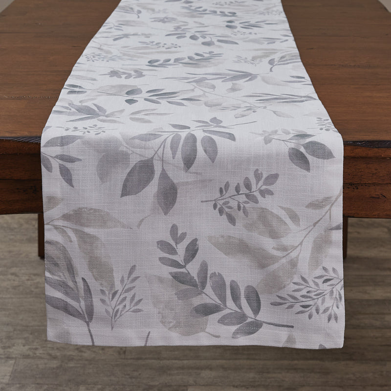 HAVEN PRINTED TABLE RUNNER - 72"L