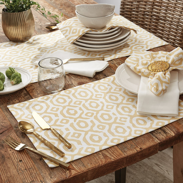 GOLDEN GEO PLACEMAT