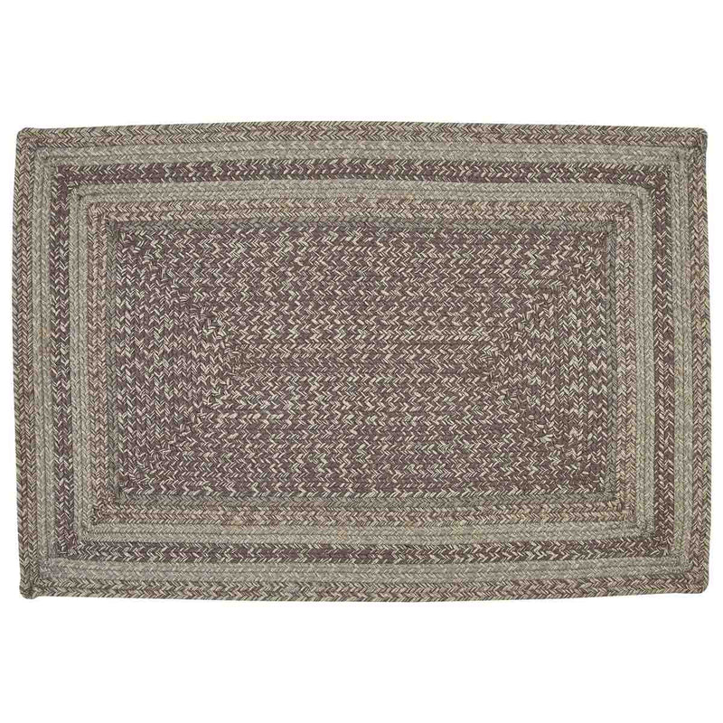 HARTWICK BRAIDED RECTANGLE RUG - 2' X 3'