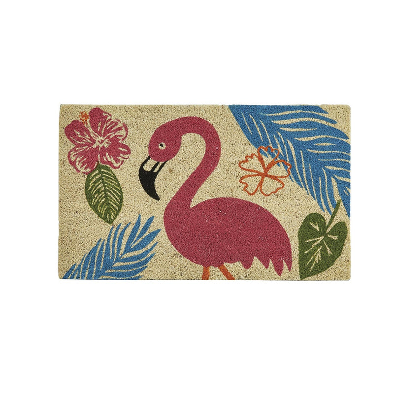 FLAMINGO COIR DOORMAT