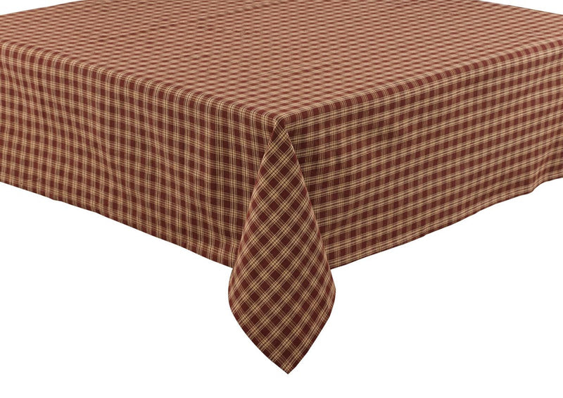 STURBRIDGE TABLECLOTH - 54"L - WINE