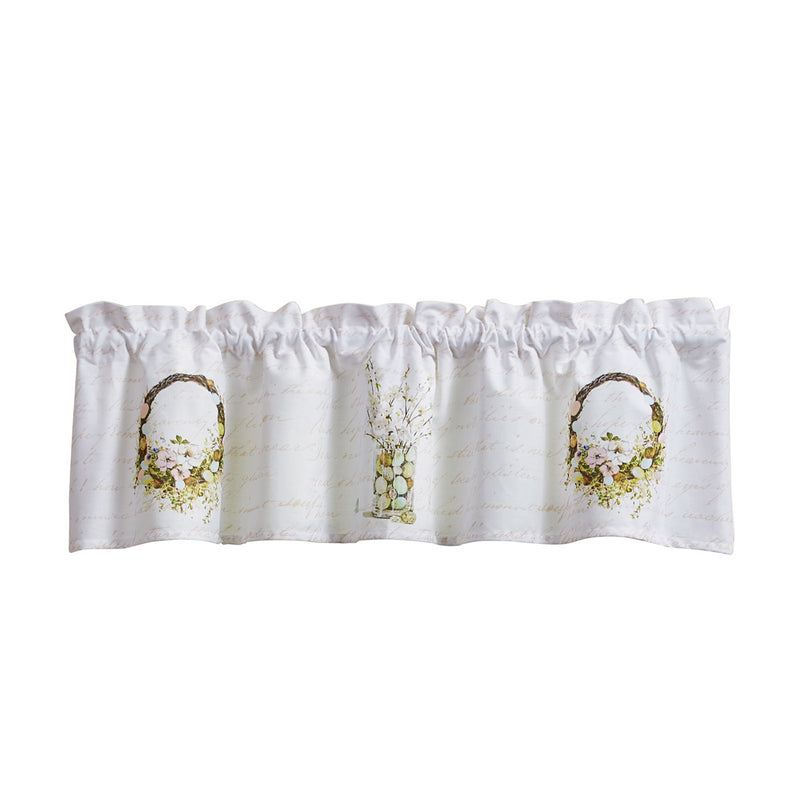 SPRING IN BLOOM VALANCE 14"L