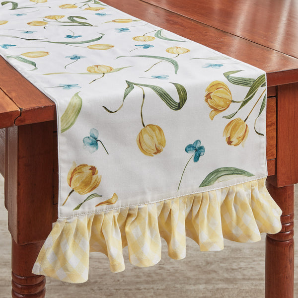 FOREVER SPRING TABLE RUNNER 54" L