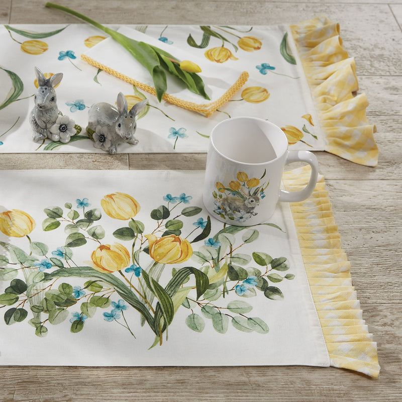 FOREVER SPRING TABLE RUNNER 54" L