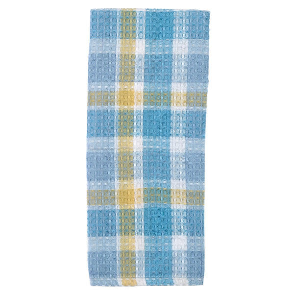 FORGET ME NOT WAFFLE WEAVE DISHTOWEL