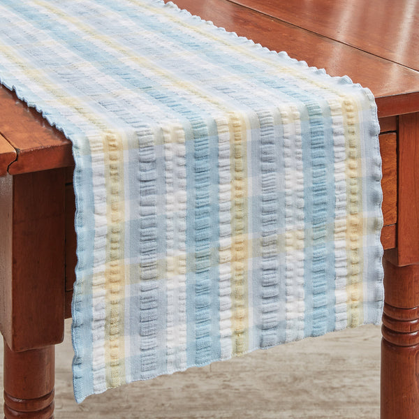 FORGET ME NOT TABLE RUNNER 36" L