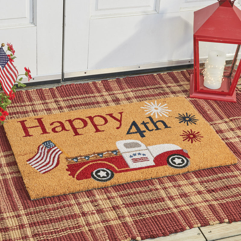 STAR SPANGLED TRUCK DOORMAT