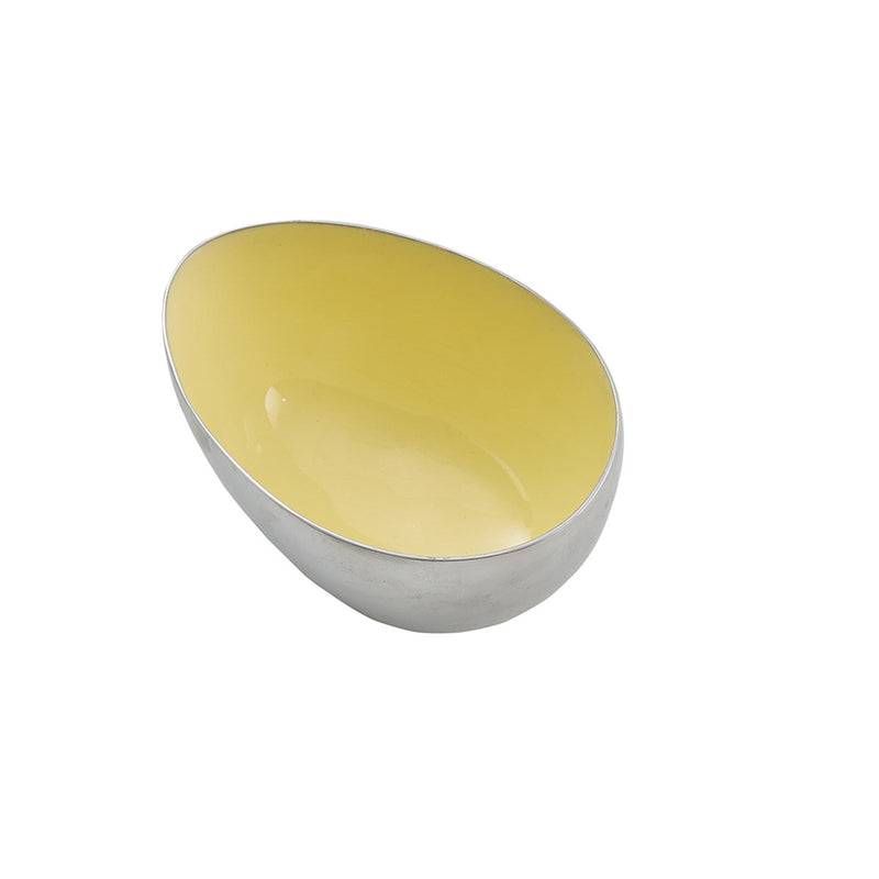 EGG SHAPED BOWL - YELLOW