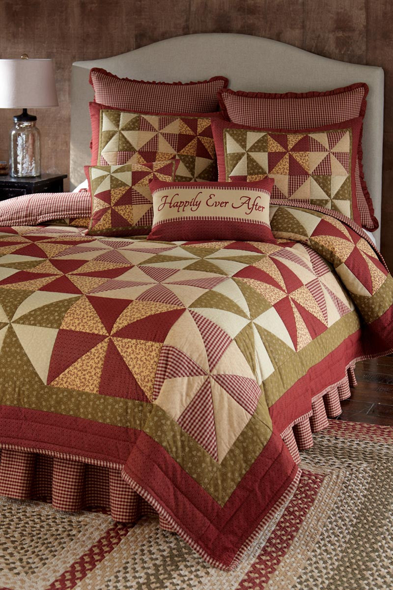 MILL VILLAGE QUEEN QUILT