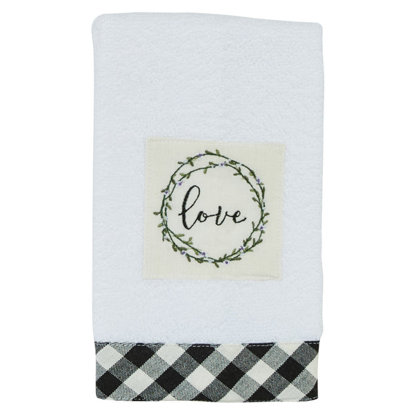 BOUQUET OF GRACE TERRY FINGERTIP TOWEL