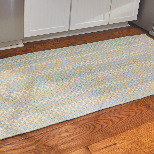 COZY COTTAGE BRAIDED RECTANGLE RUG RUNNER 24" X 72"