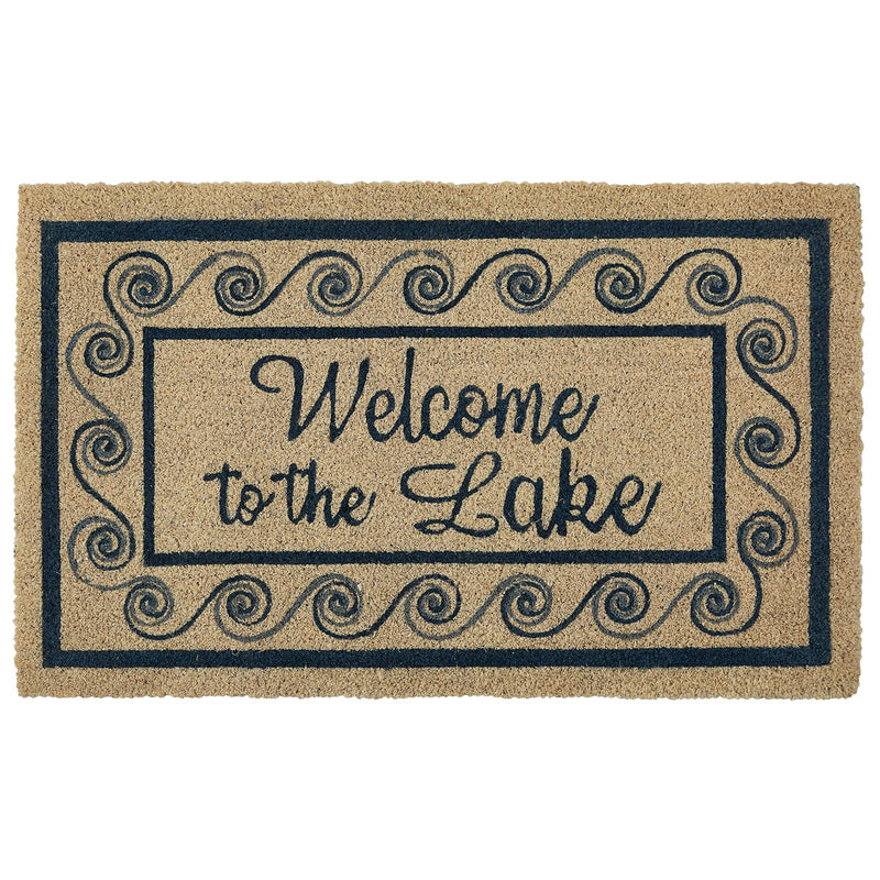 WELCOME TO THE LAKE DOORMAT