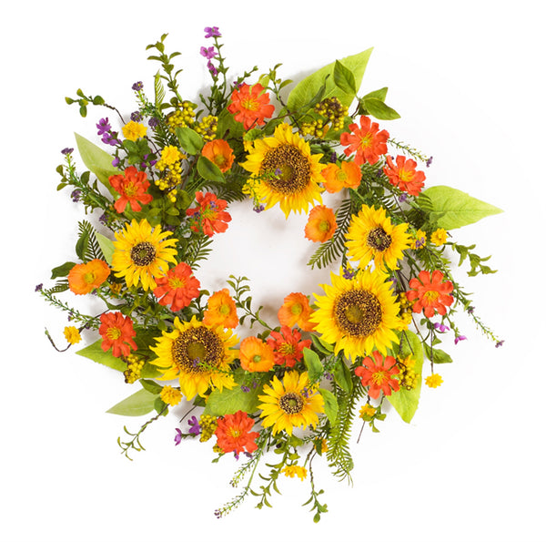 Sunflower Wreath