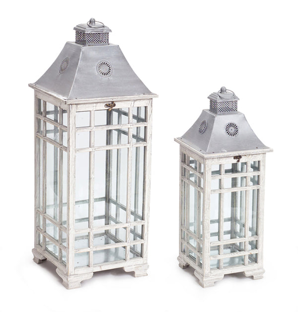 Metal Lantern Set