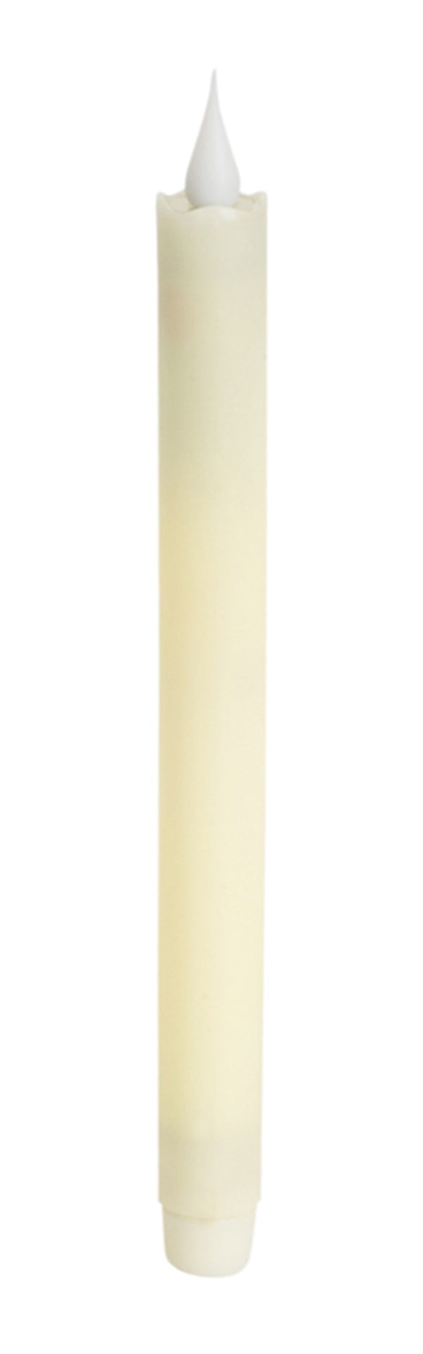 TAPER CANDLE 10"H (SET OF 4) PLASTIC/WAX