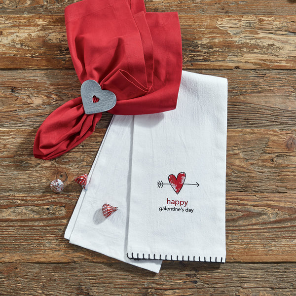 HAPPY GALENTINE'S DAY SENTIMENT DISHTOWEL