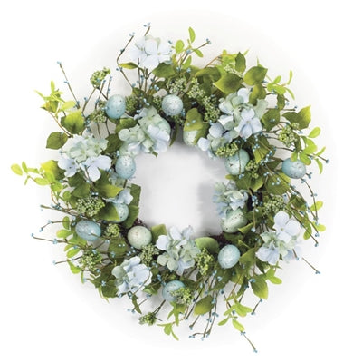 EGG/FLORAL WREATH 22"D FOAM