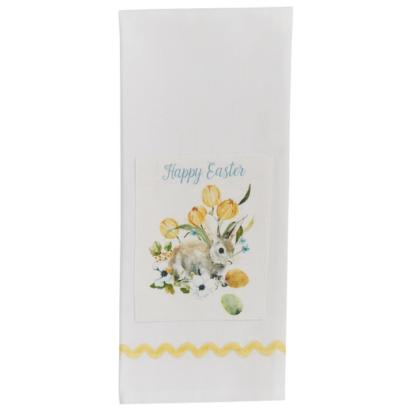 HAPPY EASTER PRINTED DISHTOWEL