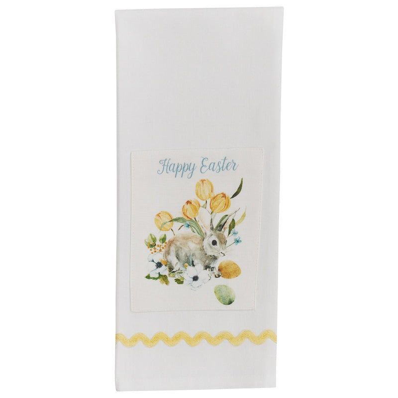 HAPPY EASTER PRINTED DISHTOWEL