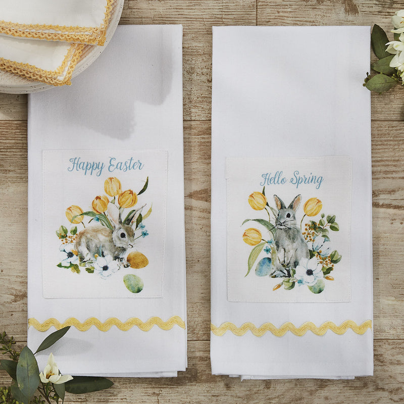 HAPPY EASTER PRINTED DISHTOWEL