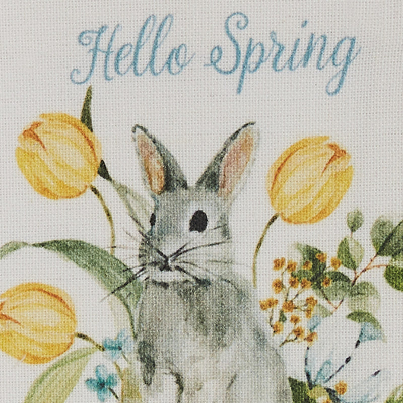 HELLO SPRING PRINTED DISHTOWEL