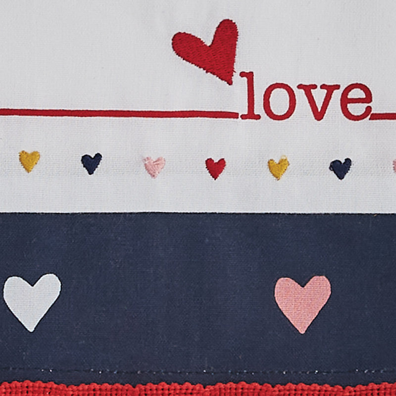 LOVE DECORATIVE DISHTOWEL