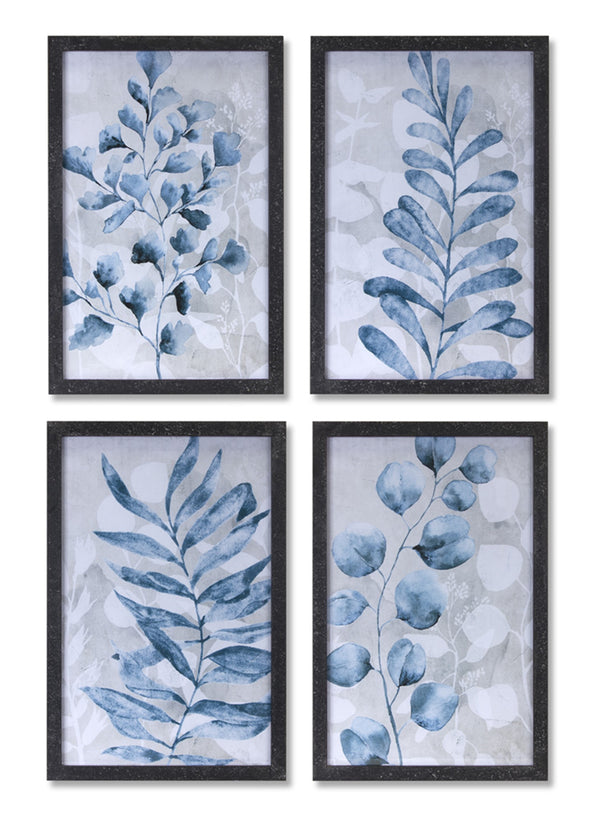 Foliage Print Wall Art Set