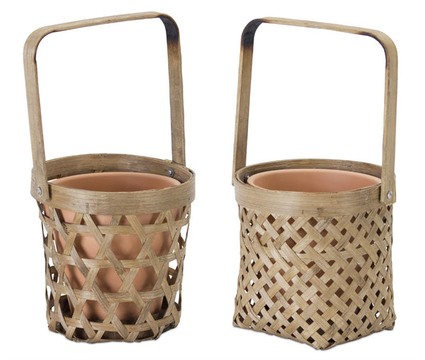 Plant Flower Pot Basket Holder 