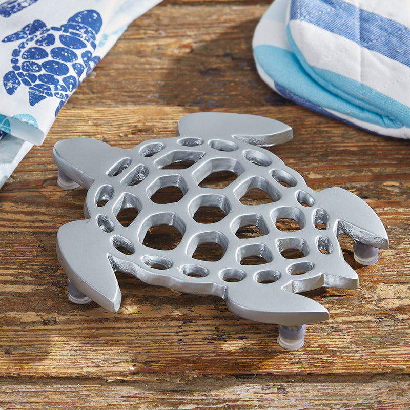 TURTLE METAL TRIVET