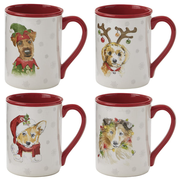 HOLIDAY PAWS MUG