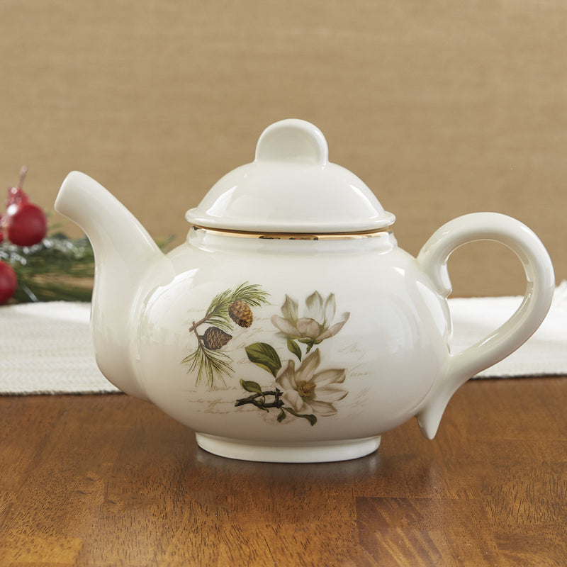 WINTERTIME TEAPOT