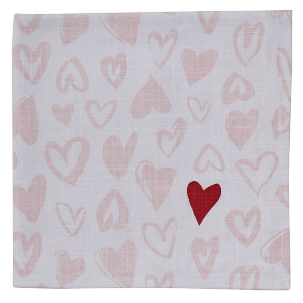 WILD HEARTS HEARTS NAPKIN