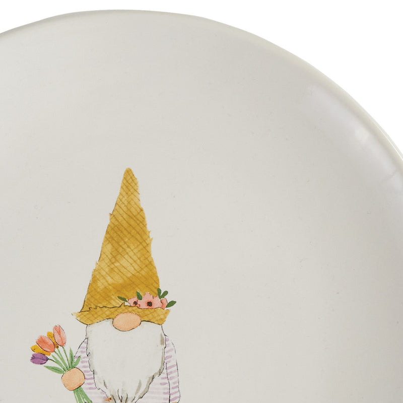 EASTER GNOMES SALAD PLATE