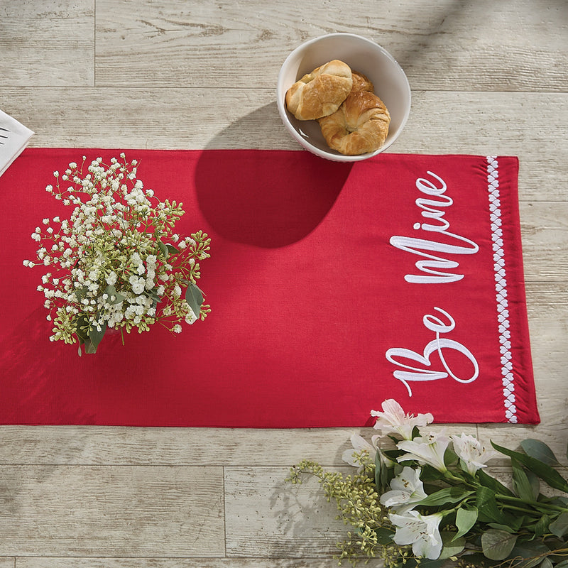 BE MINE TABLE RUNNER 42"L