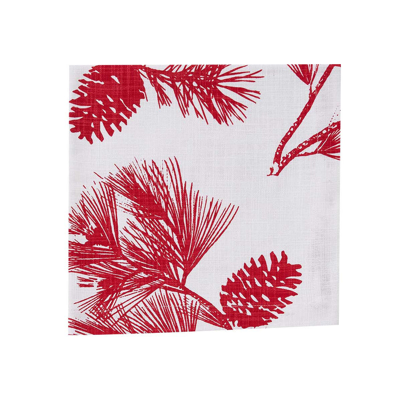 CRANBERRY PINECONE NAPKIN