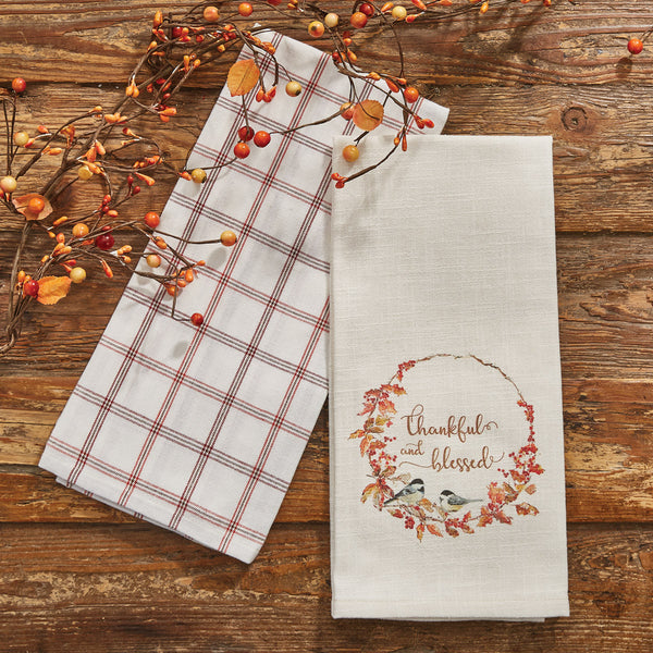 FALL BLESSINGS 2 DISHTOWEL SET