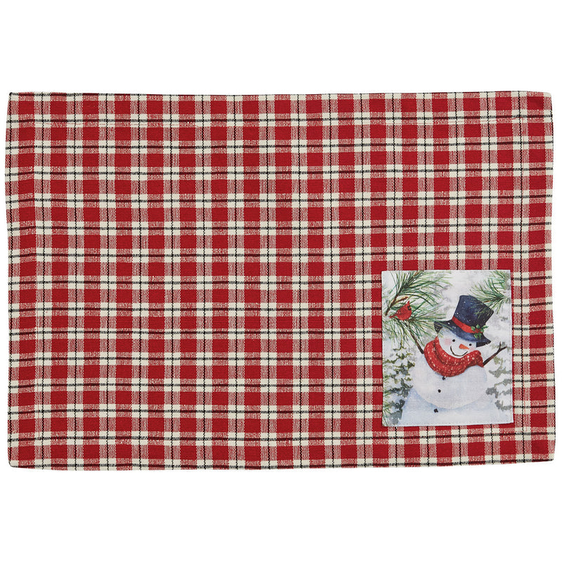 FLURRY SNOWMAN PLACEMAT