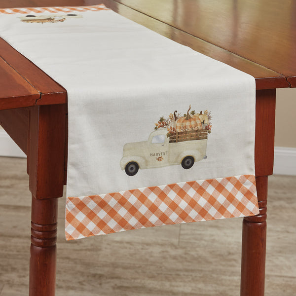 PUMPKIN SEED DECORATIVE TABLE RUNNER 42" L