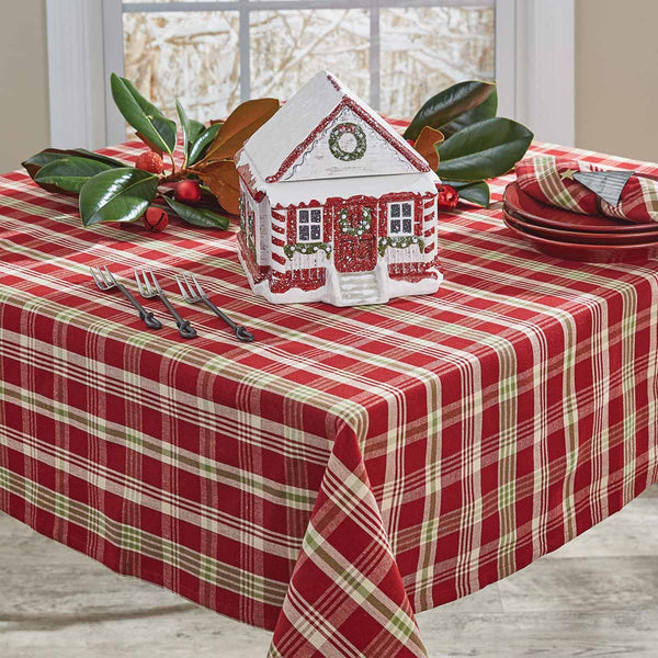 HOLLY BERRY 54" X 54" TABLECLOTH