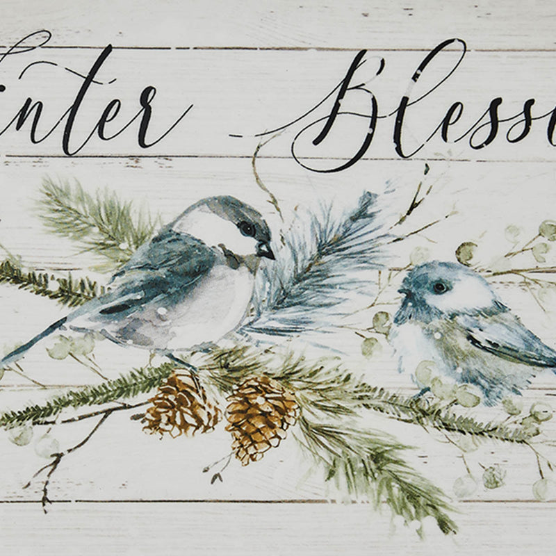 WINTER BLESSINGS PLATTER