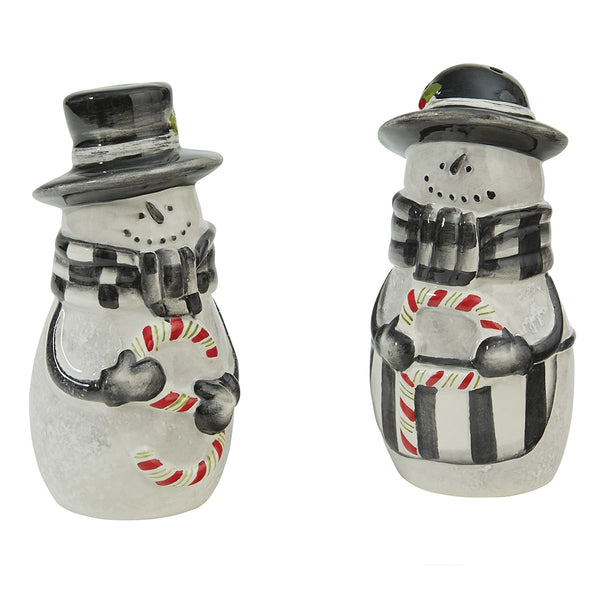 SKETCHBOOK SNOWMAN SALT AND PEPPER SET