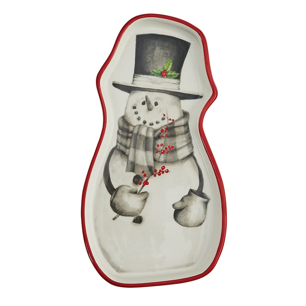 SKETCHBOOK SNOWMAN SPOON REST