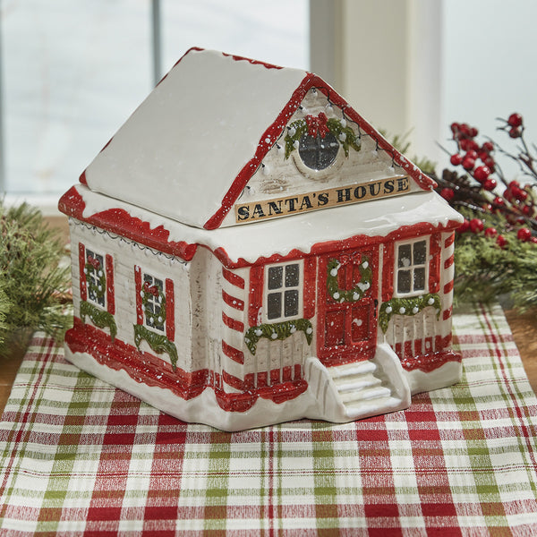 VINTAGE TOWN SQUARE COOKIE JAR