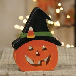 Witchy Jack O Lantern Chunky Sitter