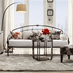 Twin Metal Daybed in Antique Dark Bronze Finish