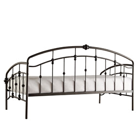 Twin Metal Daybed in Antique Dark Bronze Finish